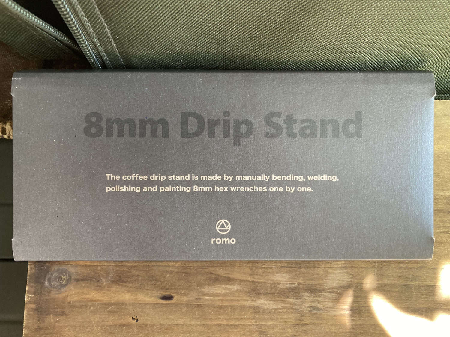 romo「8mm Drip Stand」パッケージ