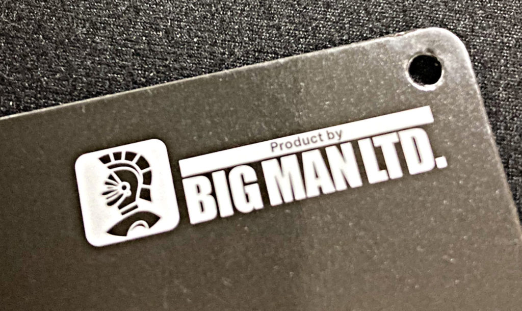 BIG MAN LTD. TOOL ROLL BAG（ツールロールバッグ）　ロゴ