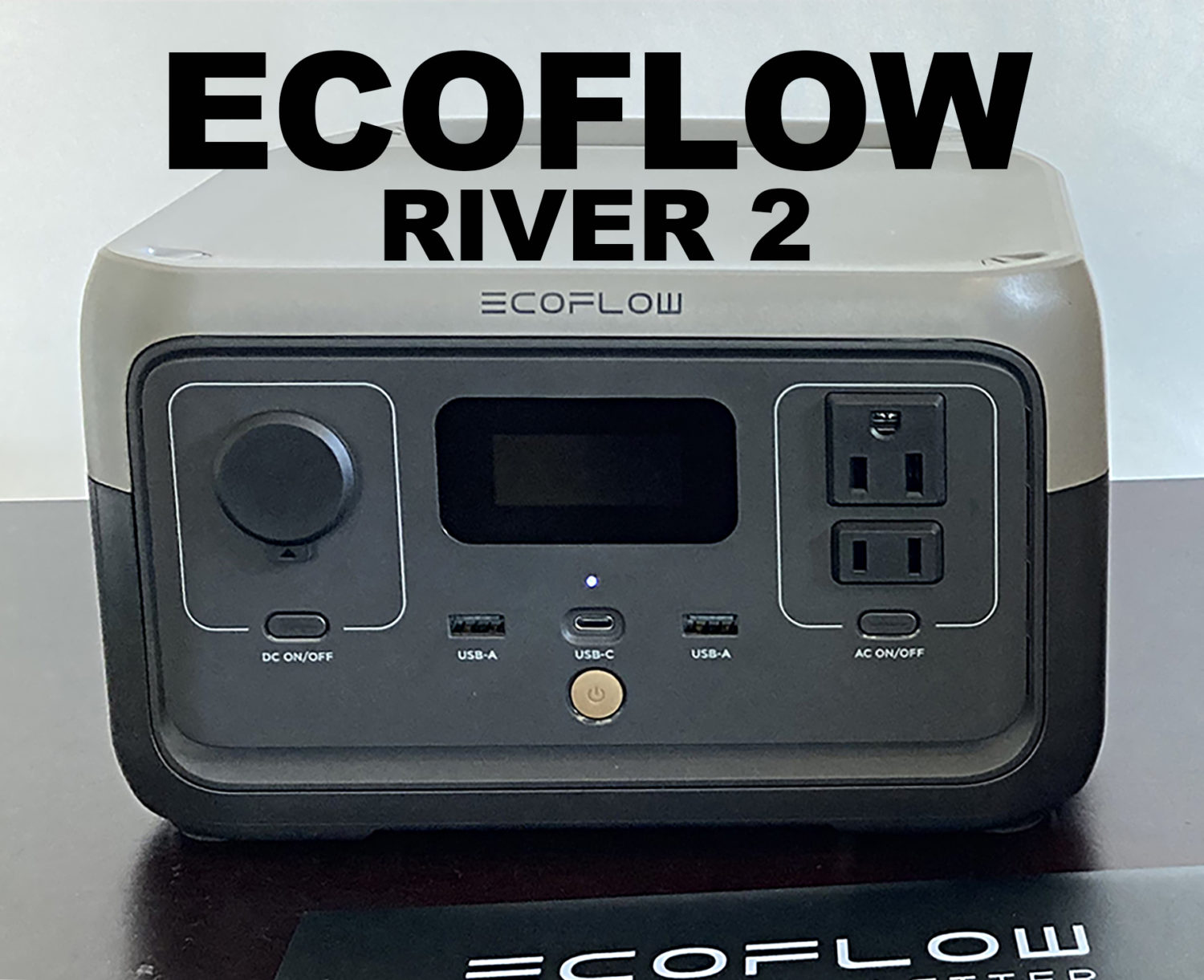 新品未開封　Ecoflow River 2 max エコフロー　ポータブル電源