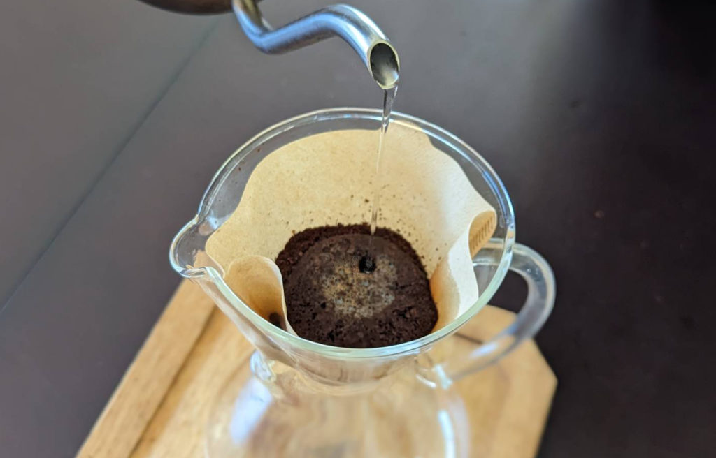senri maison coffee「ETHIOPIA（エチオピア イルガチェフェ チェルベサ ナチュラル）ハンドドリップ2