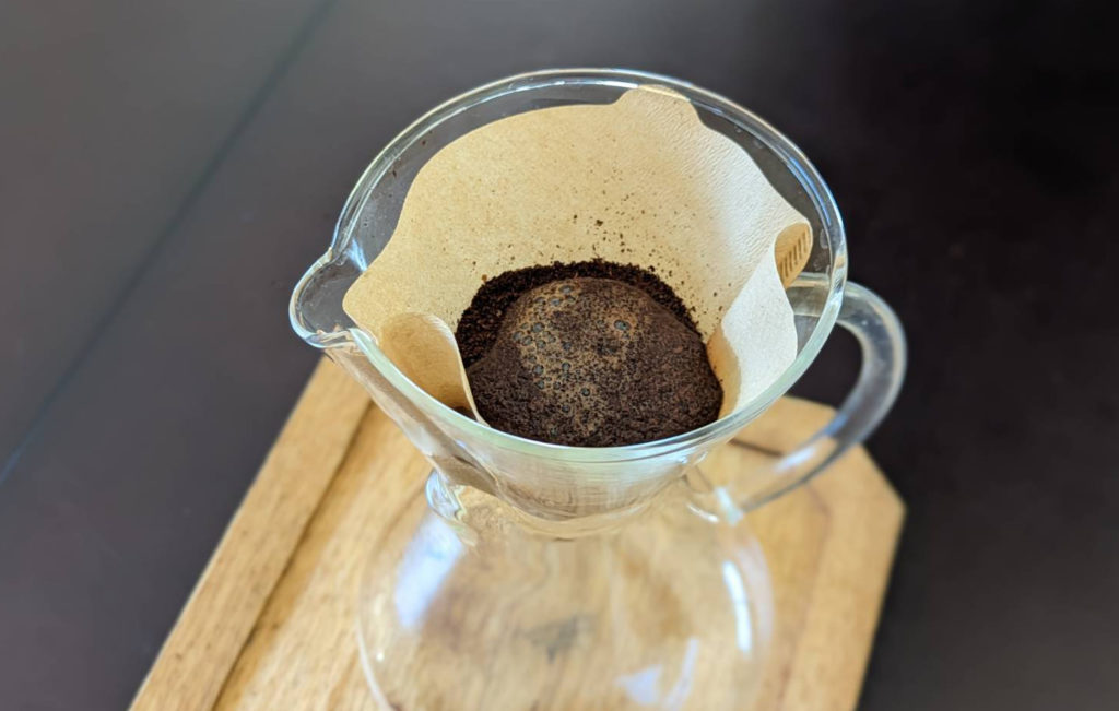 senri maison coffee「ETHIOPIA（エチオピア イルガチェフェ チェルベサ ナチュラル）ハンドドリップ3