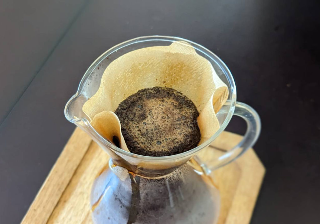 senri maison coffee「ETHIOPIA（エチオピア イルガチェフェ チェルベサ ナチュラル）ハンドドリップ8