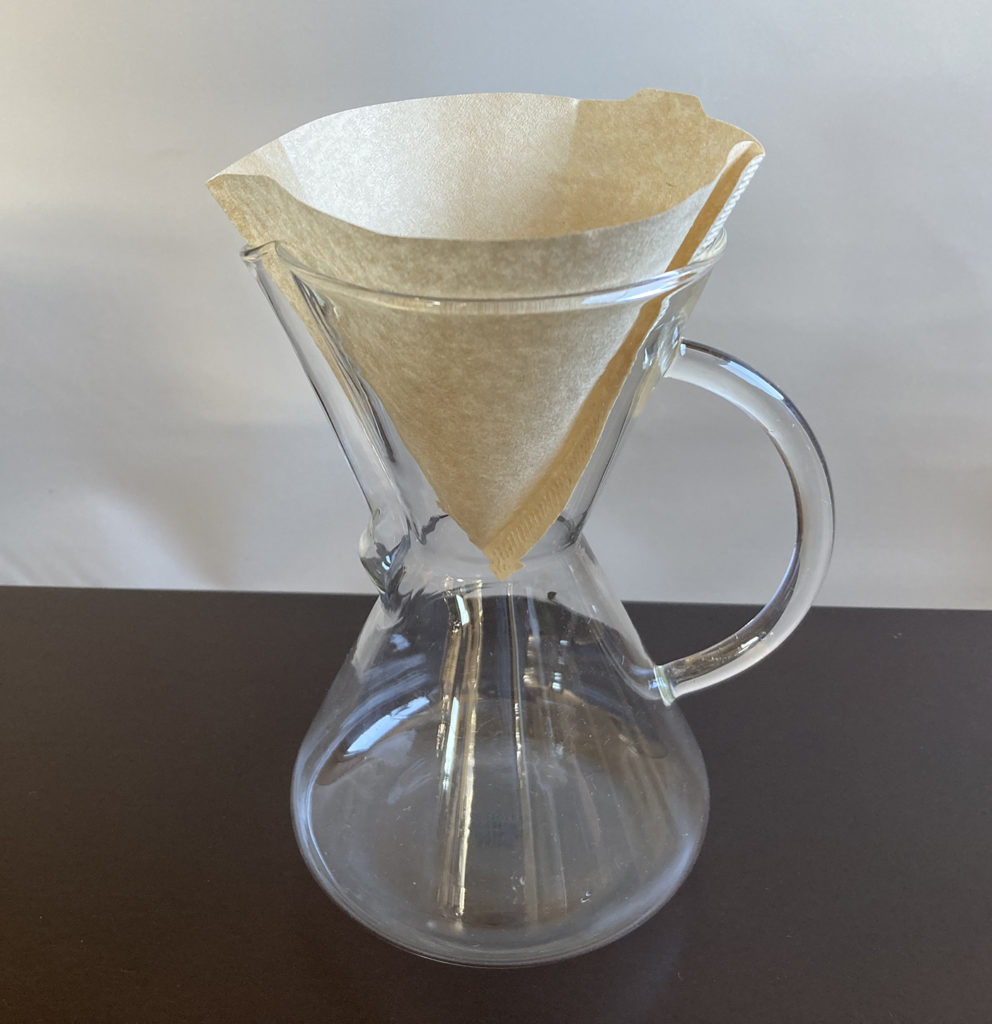 S.A.I. G70 HANDCRAFTED COFFEE BREWING VESSEL　ペーパーフィルターセットイメージ